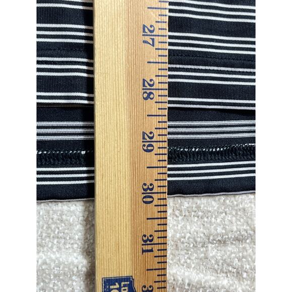 Under Armour Men XL Black White Stripe Short Sleeve Texas Tech Polo Athletic - Picture 6 of 7